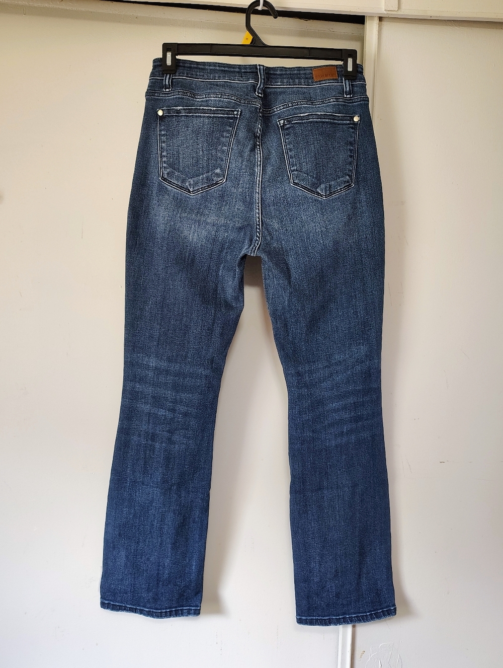 Judy Blue Women's Slim Bootcut Jeans Mid-Rise Dark Blue Stretch sz 30. - Picture 4 of 16